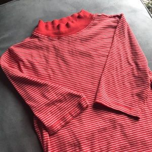 Anthropologie mock neck top XS